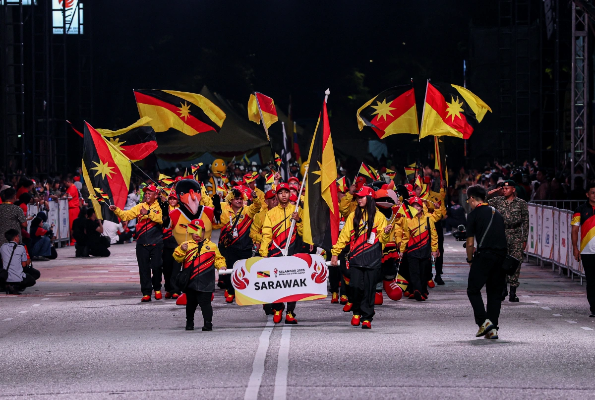 Selangor SUKMA, para SUKMA 2026 kicks off at Dataran Kemerdekaan Shah Alam