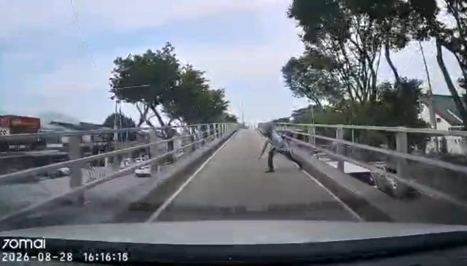 Lelaki yang melompat ke jalan raya di flyover Pulau Pinang ditahan