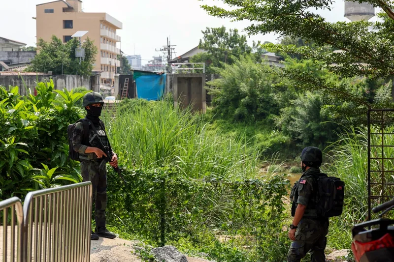 タイ国境で爆発・襲撃相次ぎ、PDRMが警備強化