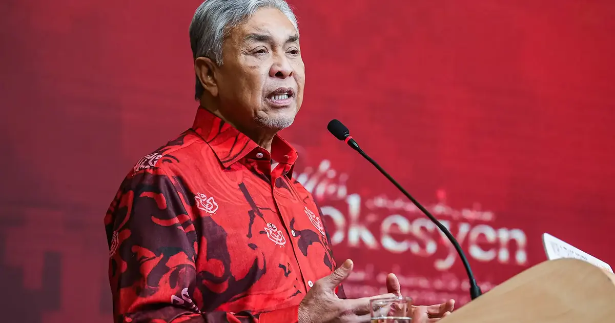 Zahid blocks no-confidence motion against Negeri Sembilan MB