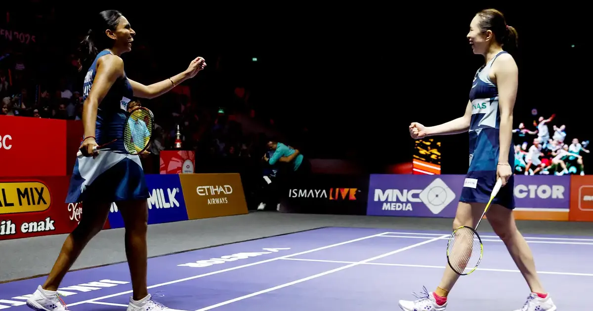 女子ダブルス、アジア大会でメダル確保し準決勝進出