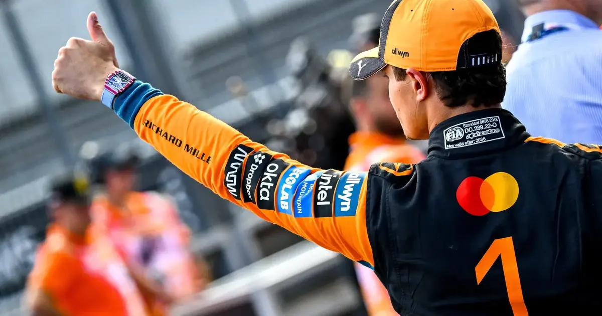 ノリス、ハンガリーGPでポールポジション獲得