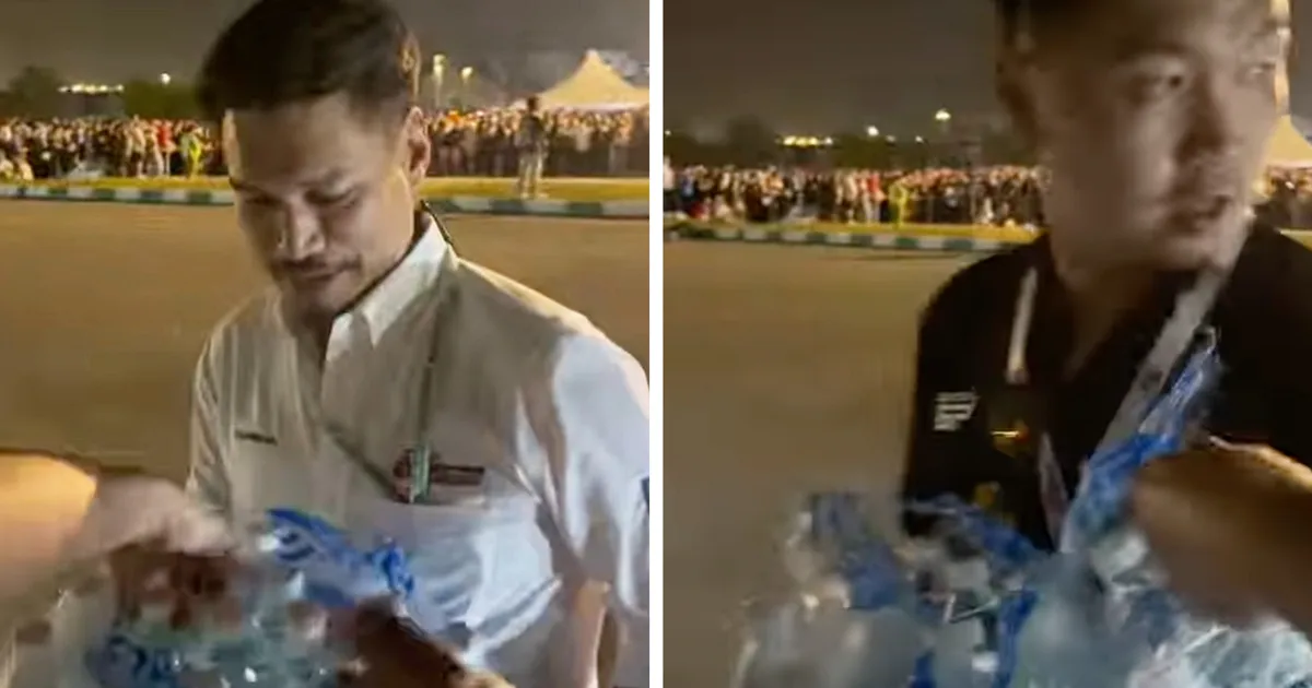 セパンCEO、F1観客待ち列で水を配り好評