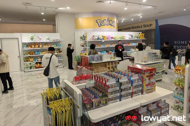 Pokemon Centre, Nintendo Pop-Up Stores Open At Ombak KLCC