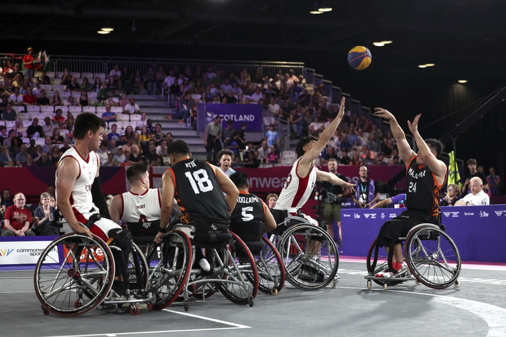 Wales edge Malaysia by a point in wheelchair basketball thriller