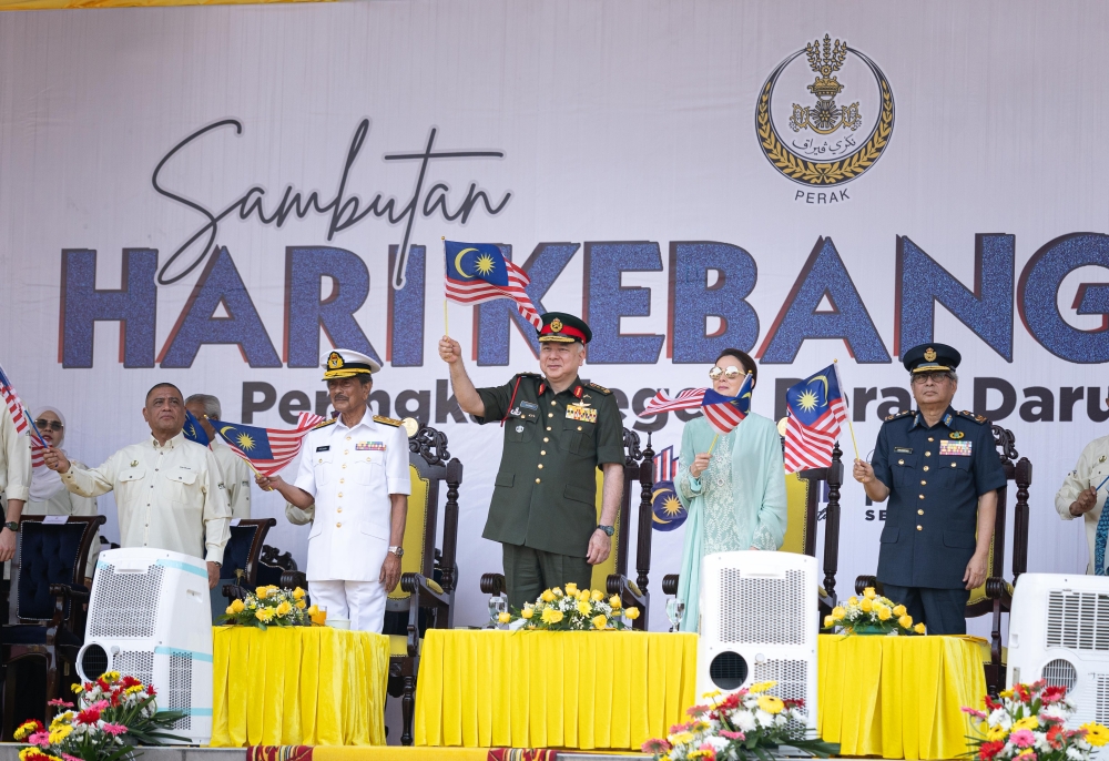 ‘Ultraman’ detained near main stage ahead of Sultan Nazrin’s arrival at Perak National Day celebration, says state police chief
