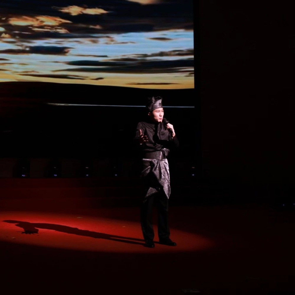From barely speaking Malay to championing it on the world stage