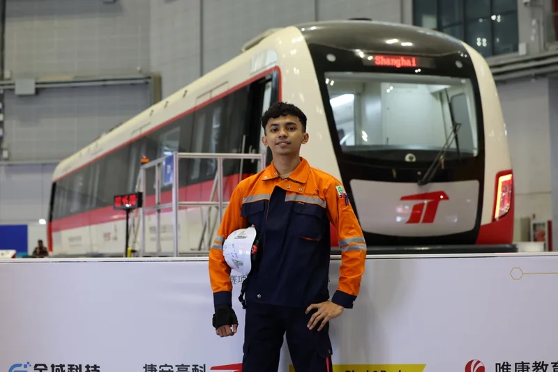 ワン・ハミズ氏、鉄道技術でWorldSkills上海へ挑戦