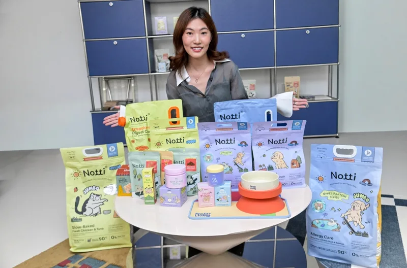 ペット食品ノティ、3年で輸出比率半分を目指す