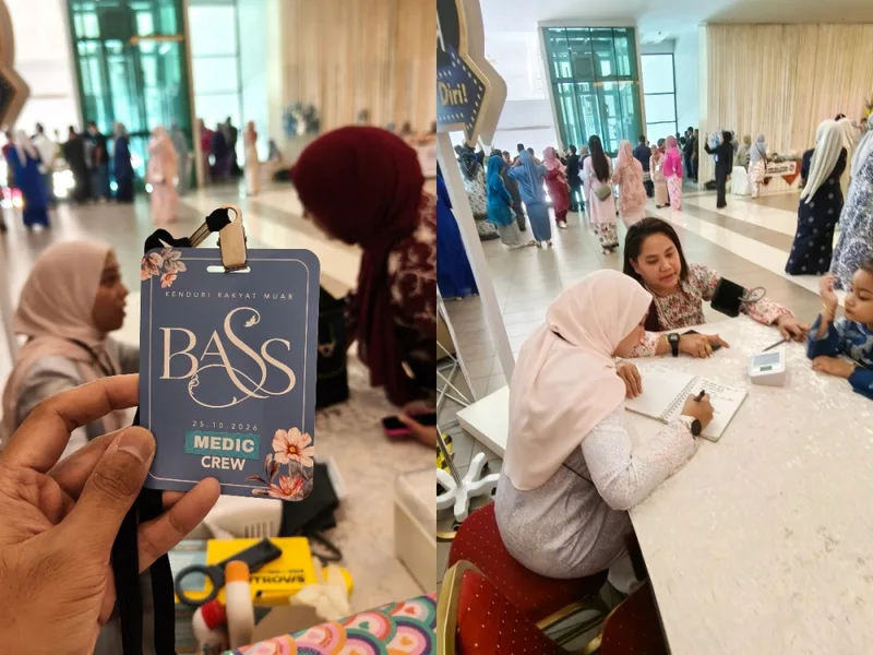 Faints, fans and a five-person medic team at the BASS Muar ‘kenduri’