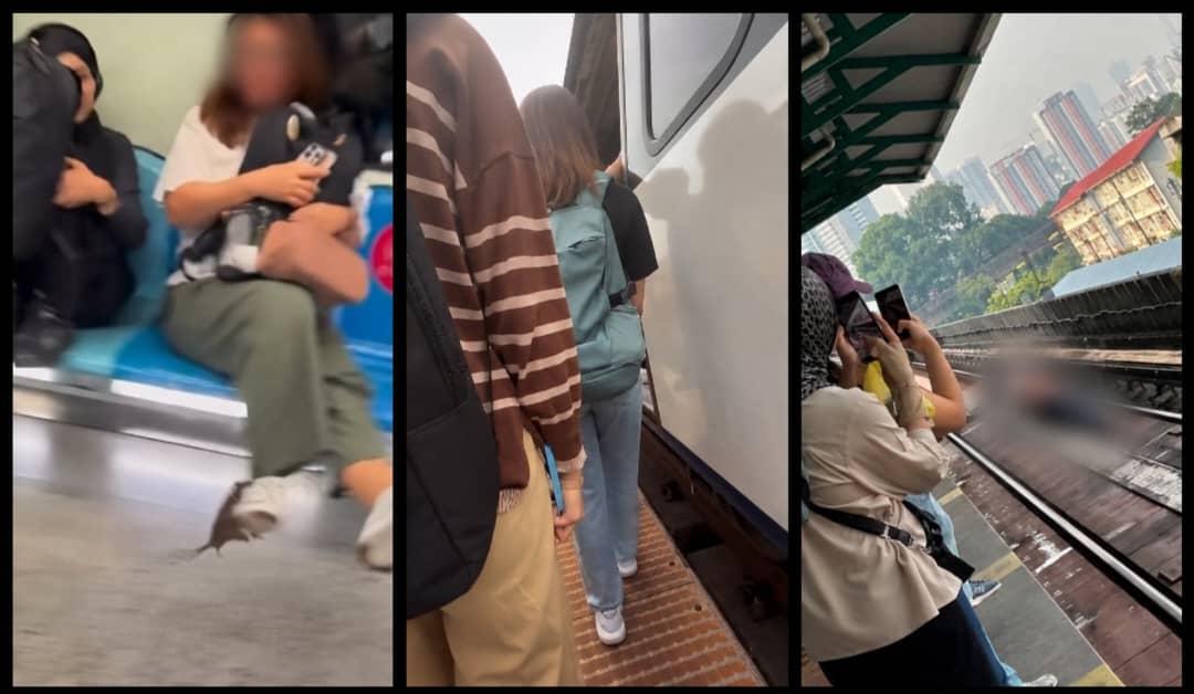 【视频】吉隆坡铁路通勤者遭遇惊险一天：老鼠闯入列车、火花四溅、乘客晕倒于轨道上