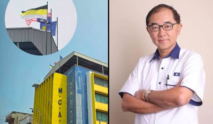 Old Uncle Quits Over Upside-Down Flag At MCA Perak HQ: Party Says Sorry, Akmal Says Not Enough