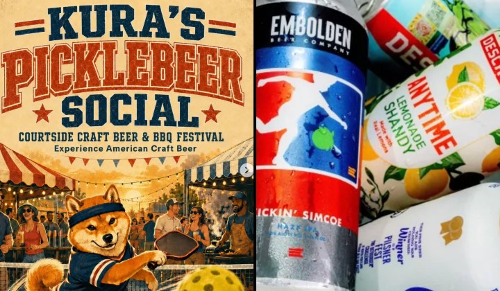 Pickleball, BBQ, And A Shiba Inu: Craft Beer Festival Comes To The Pickleball Court