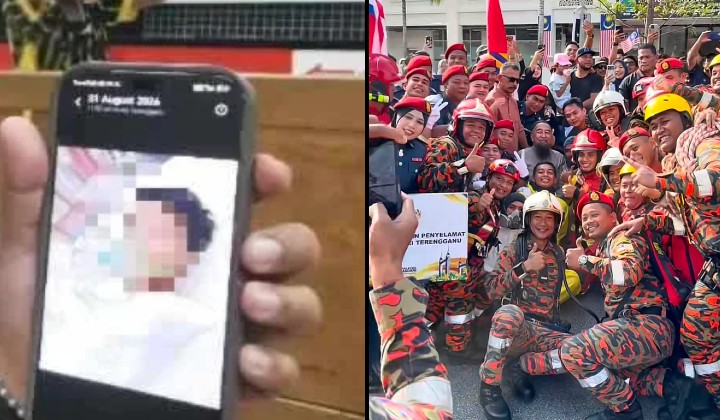 Boy Came To See The Fire Truck At Merdeka Parade, He Left In An Ambulance
