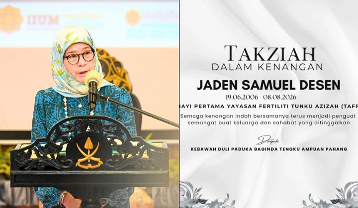 Tengku Ampuan Pahang's IVF Foundation Mourns Death Of Its First Baby, Born After 17-Year Wait