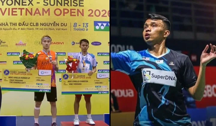 Dropped By BAM, Funded Himself, Then Won The Title No Malaysian Men's Singles Player Has In 27 Months