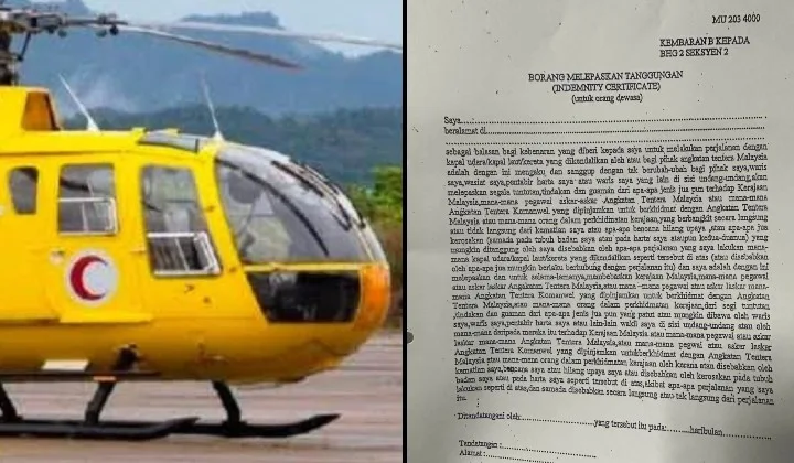 Malaysia's Flying Doctor Allowance Has Been RM30 Since 1978 — The Indemnity Form, However, Was Always Ready