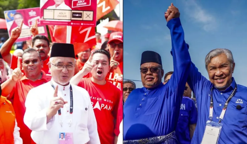 Melaka Nomination Day Sees Political Rivalries, Football Match And Even A Wedding Reception