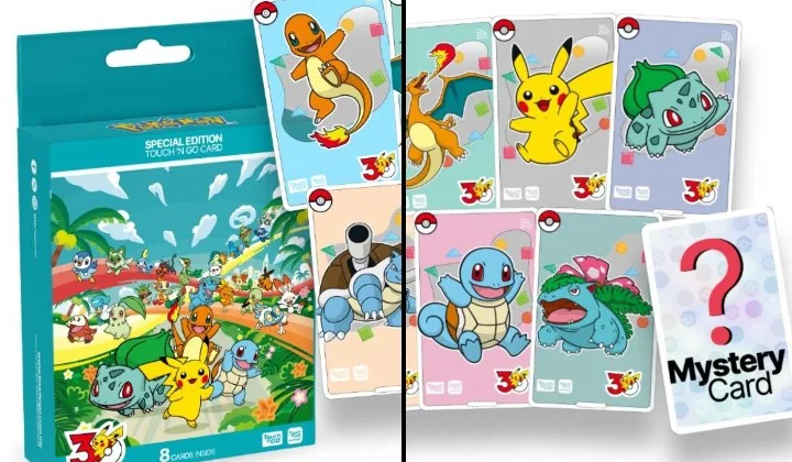 Touch 'n Go Drops Pokémon Blind Packs: RM29 Luck, RM232 Guarantee