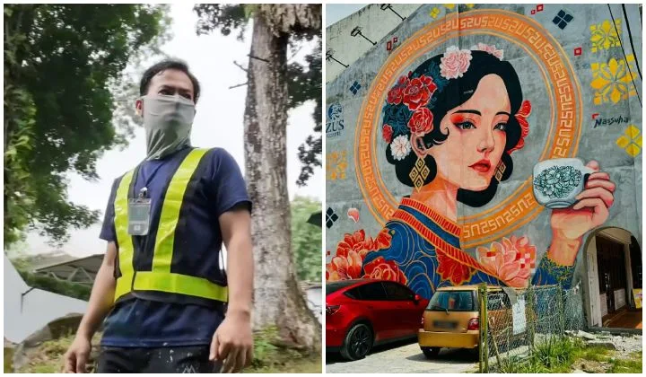 壁画家ナス氏、ズー・ネガラ壁画で10万リンギット稼ぐ