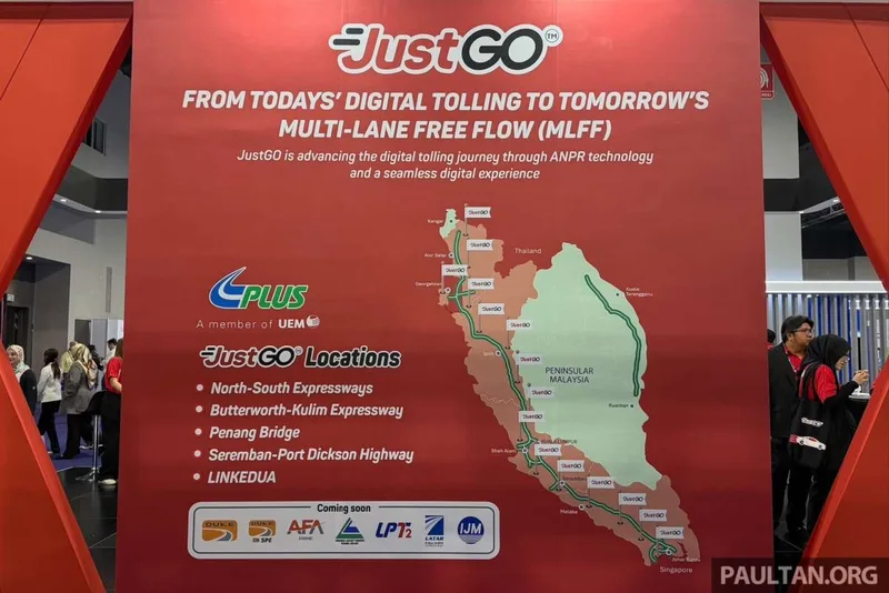PLUS JustGo ANPR toll payment will soon cover DUKE, SPE, Karak, LPT2, BORR and Latar. NPE, Besraya too?