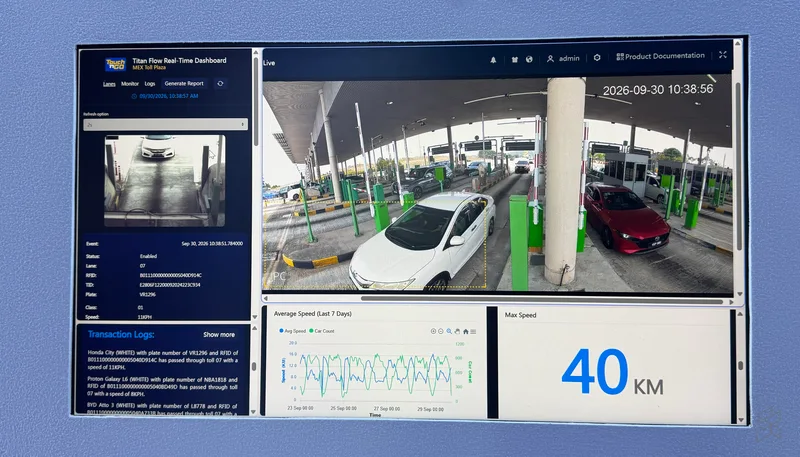 エナハンスド・RFID：タッチ・ン・ゴーは、MEX、SILK、グランド・セパドゥ、GCEおよびEKVEをカバーする、より速い料金支払い用の10本のレーンを明らかにした
