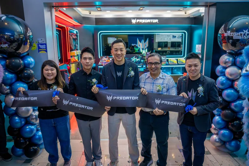 Acer、マレーシア初のPredator店をロウ・ヤットに開店