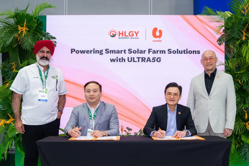 Uモバイル、HLGYとAI太陽光発電所開発で提携