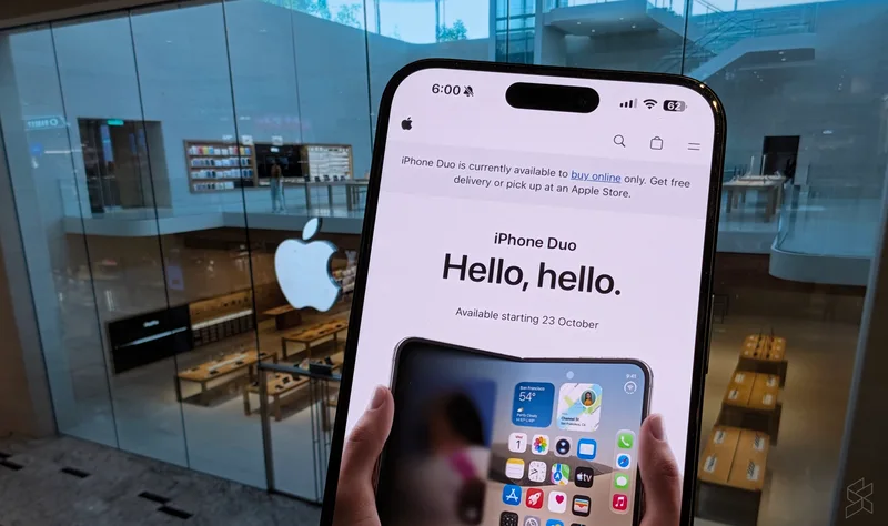Didn't pre-order iPhone Duo? Don't queue at Apple Store TRX this Friday