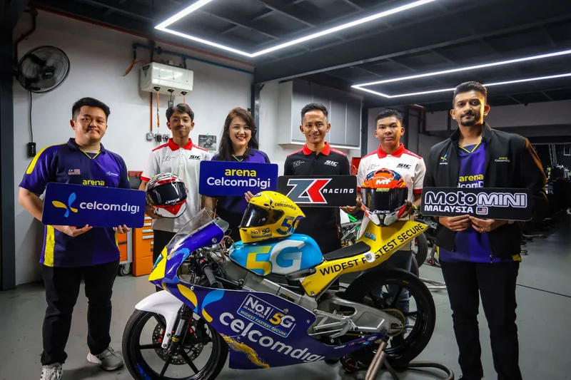 CelcomDigi teams up with ZK Racing to find Malaysia's next Hakim Danish and Qabil Irfan