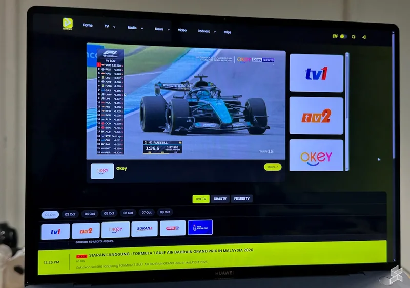 Here’s how to catch the F1 Bahrain Grand Prix in Malaysia 2026 for free
