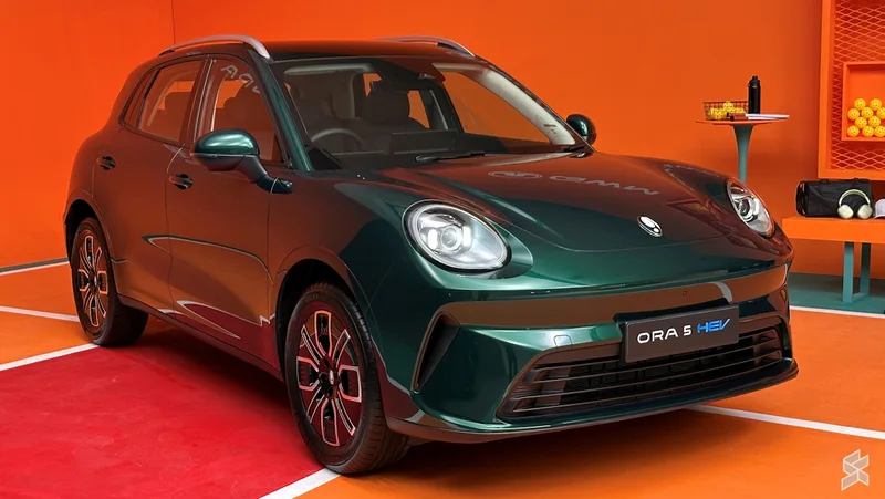 GWM Ora 5 HEV open for booking in Malaysia: 220hp hybrid SUV estimated at RM115k