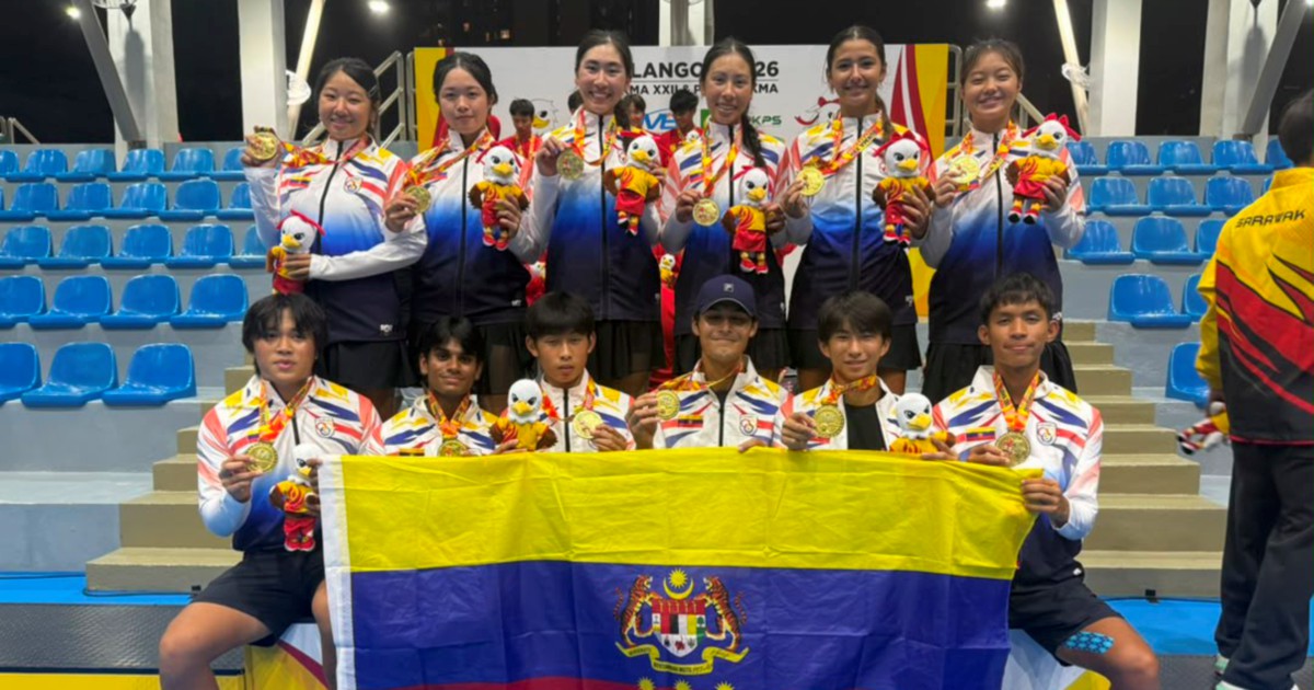 Sukma: FT completes team tennis sweep