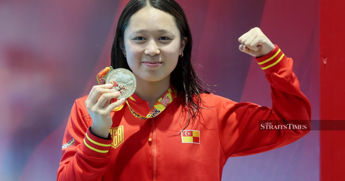 Record-breaking swimmer Shannon hungry for more