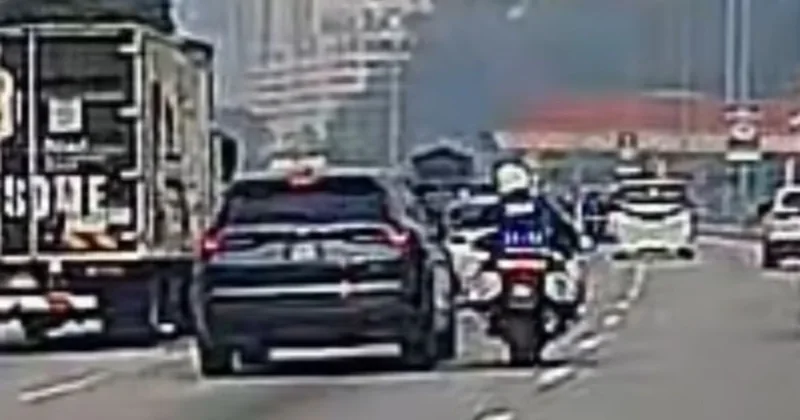 SUV driver held after refusing to stop following Zahid's police convoy