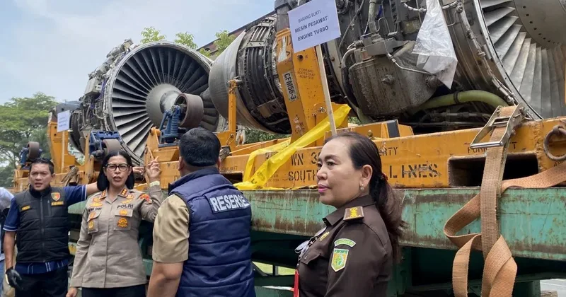 Indonesia busts alleged illegal import of RM6.85m aircraft engines from Singapore