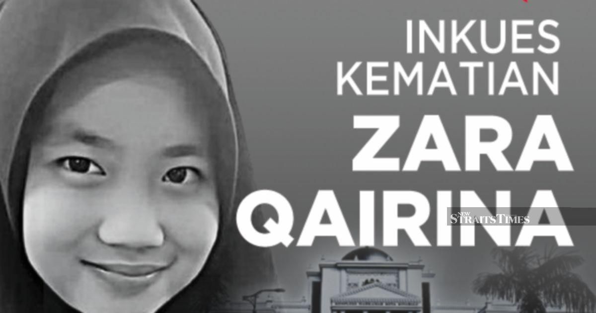 Inquest into Zara Qairina's death briefly halted after tense exchange