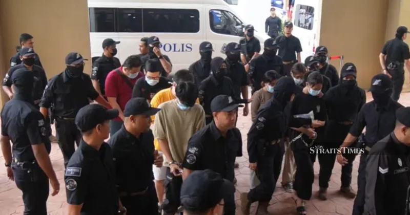 Nine 'Geng Yunaa' members charged over organised crime