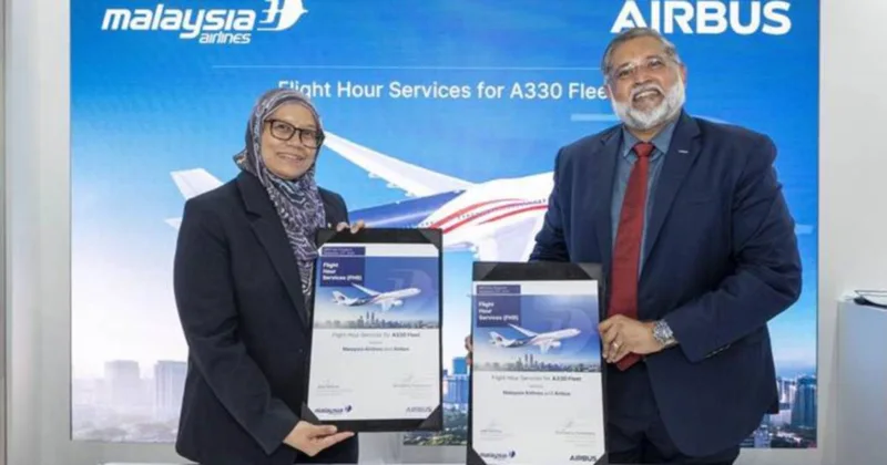 マレーシア航空、A330機の整備契約を延長