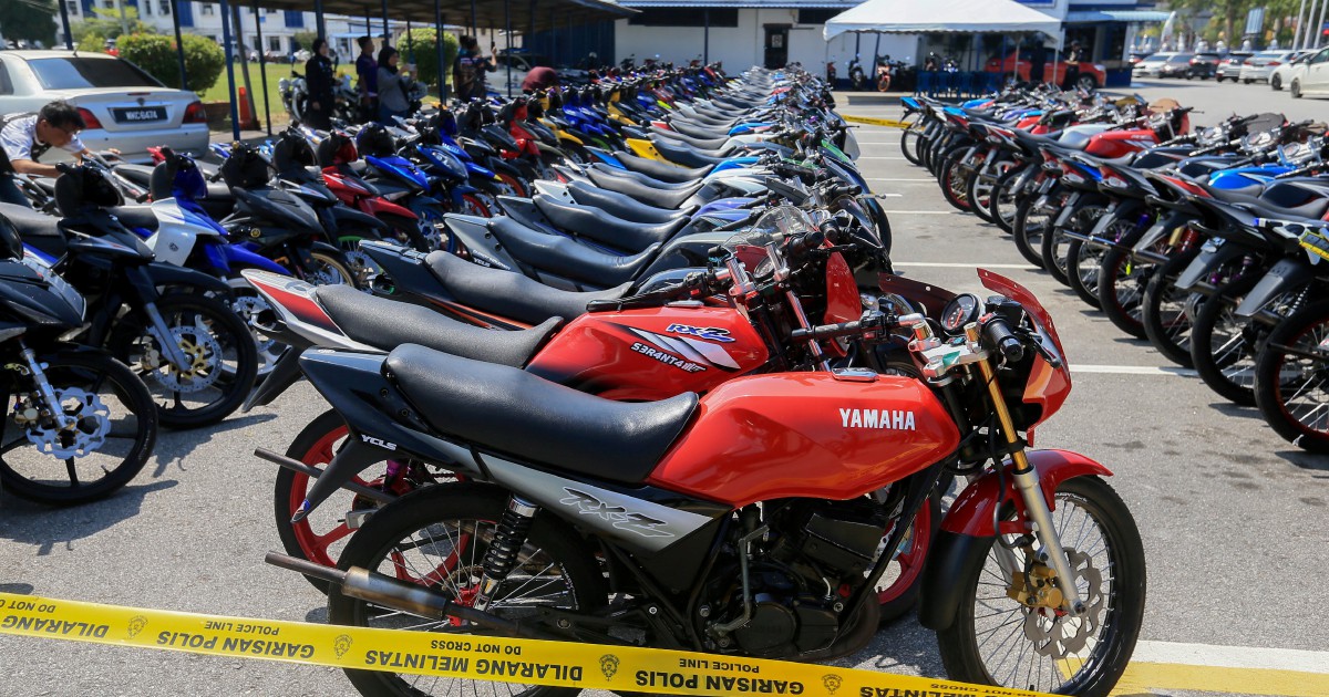 222 motorcycles seized during RXZ Members 8.0 returned to owners