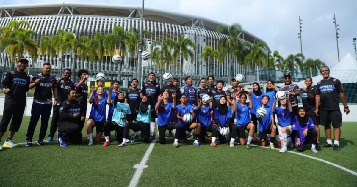 Velocity FC girls gain new perspective after training with blind football team