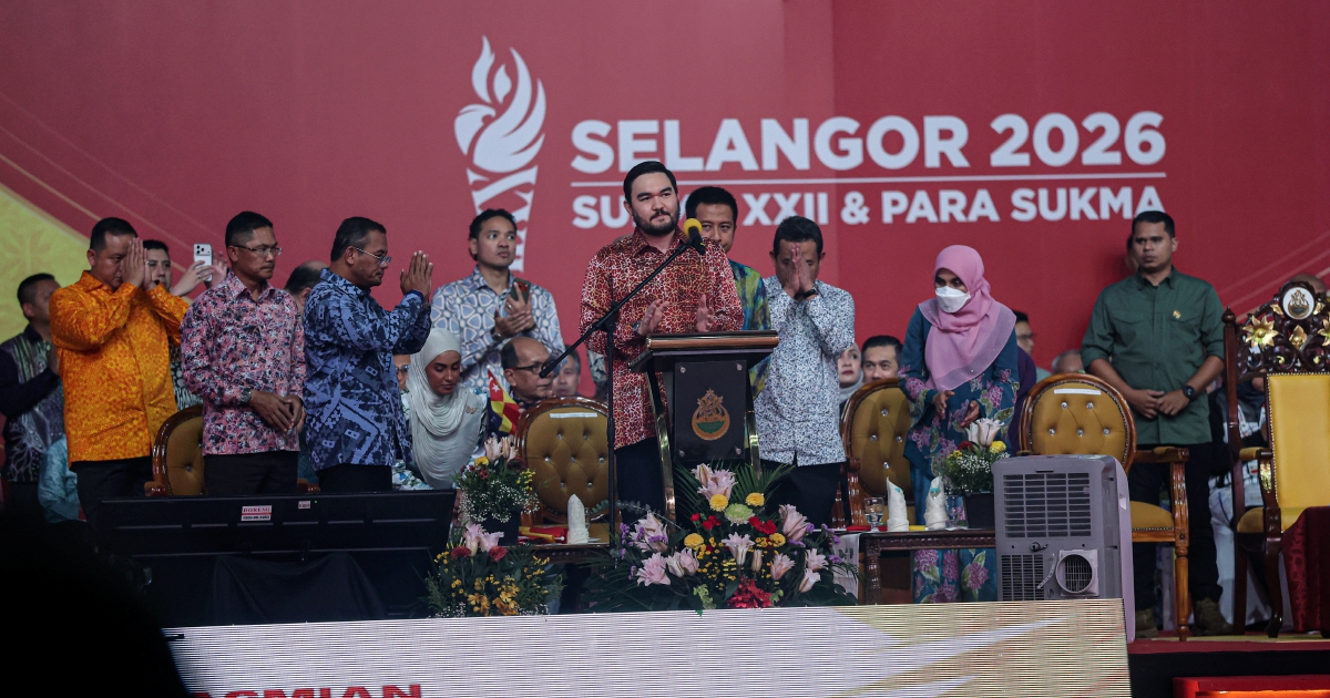 Raja Muda of Selangor officiates opening of 2026 Sukma