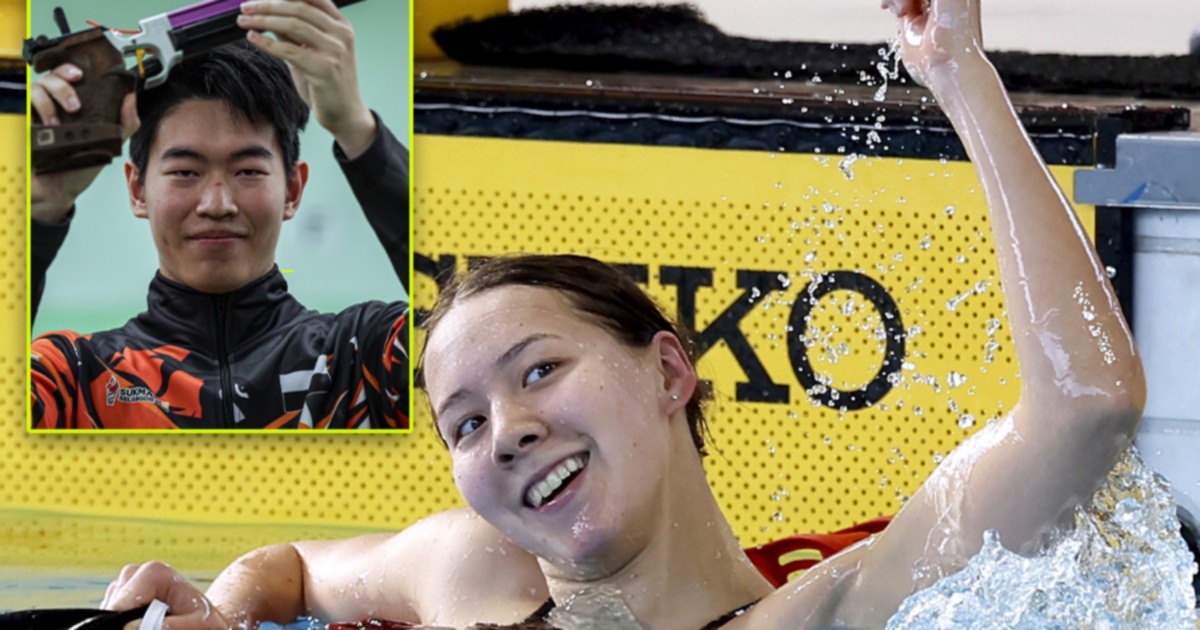 Zen Hong and Eliza win best athlete awards at SUKMA